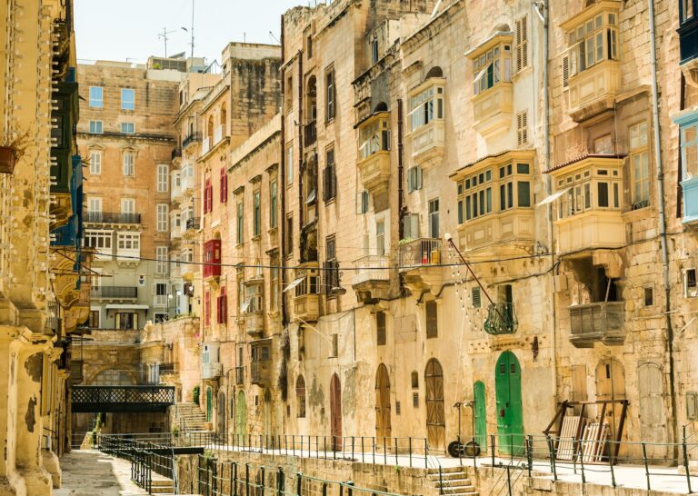 Narrow street in Malta
